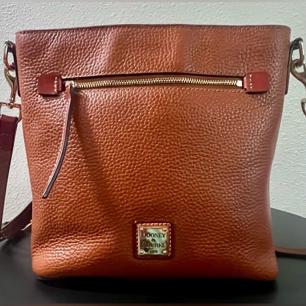 Dooney & Bourke Florentine Allison Pebble Grain Leather Crossbody Bag Purse Set